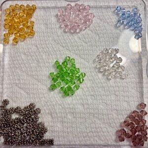 Vintage Reclaimed Beads & Findings from Broken Necklace